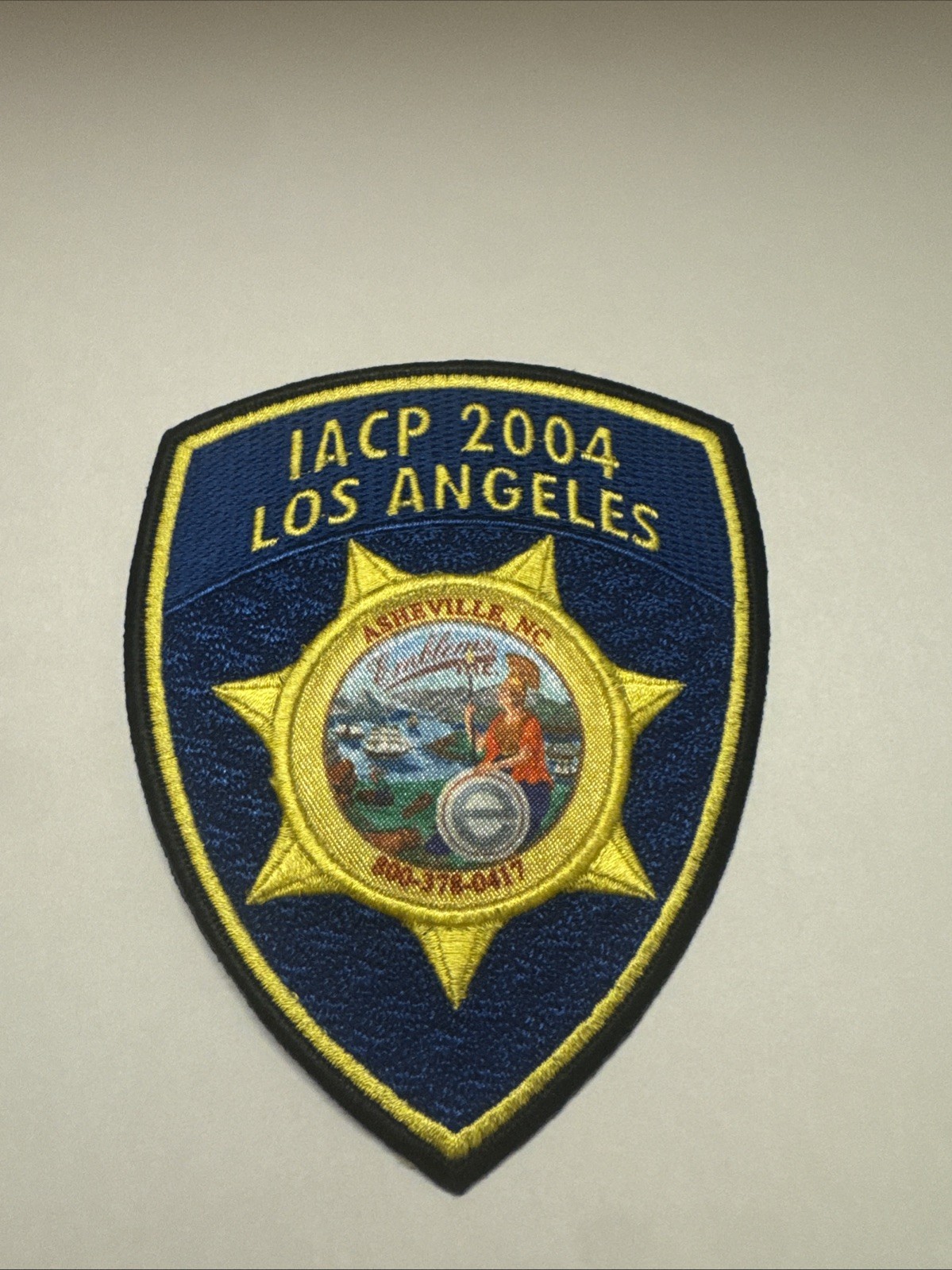 IACP 2004 Los Angeles Patch LA IACP Police Patch