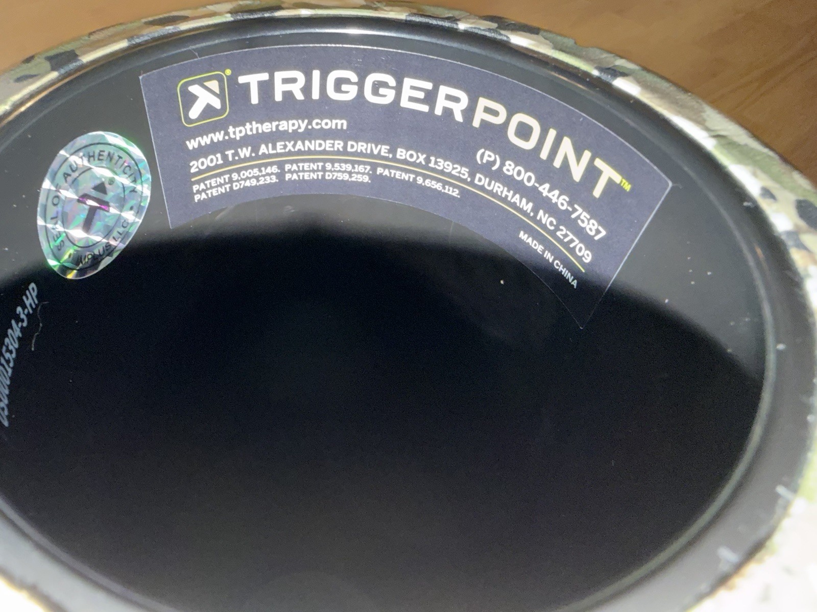TRIGGERPOINT GRID Foam Roller Green/Black/White Foam, Durable Construction