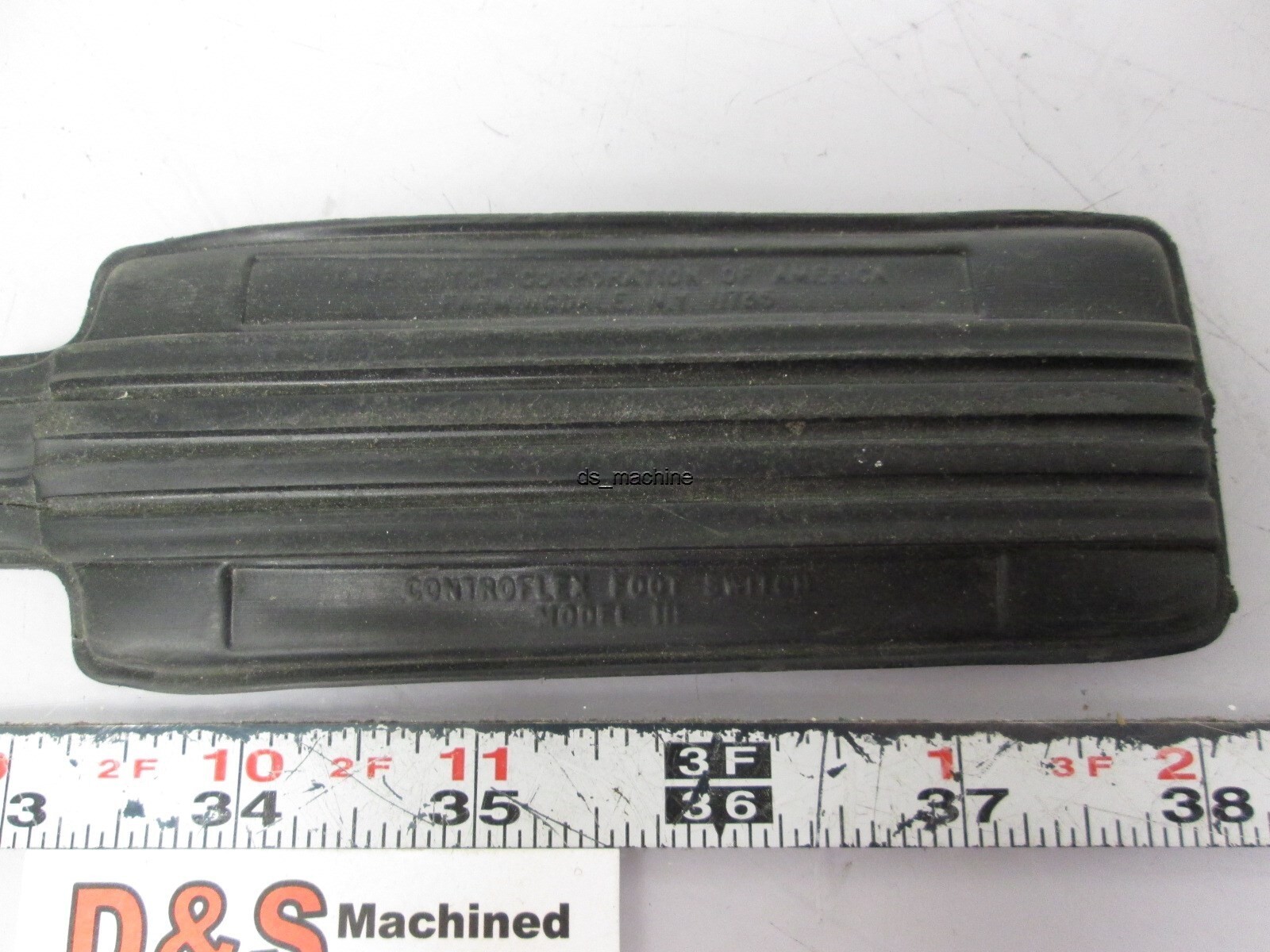 Tapeswitch Model III Controflex Foot Switch 2 Wire 5" x 2"