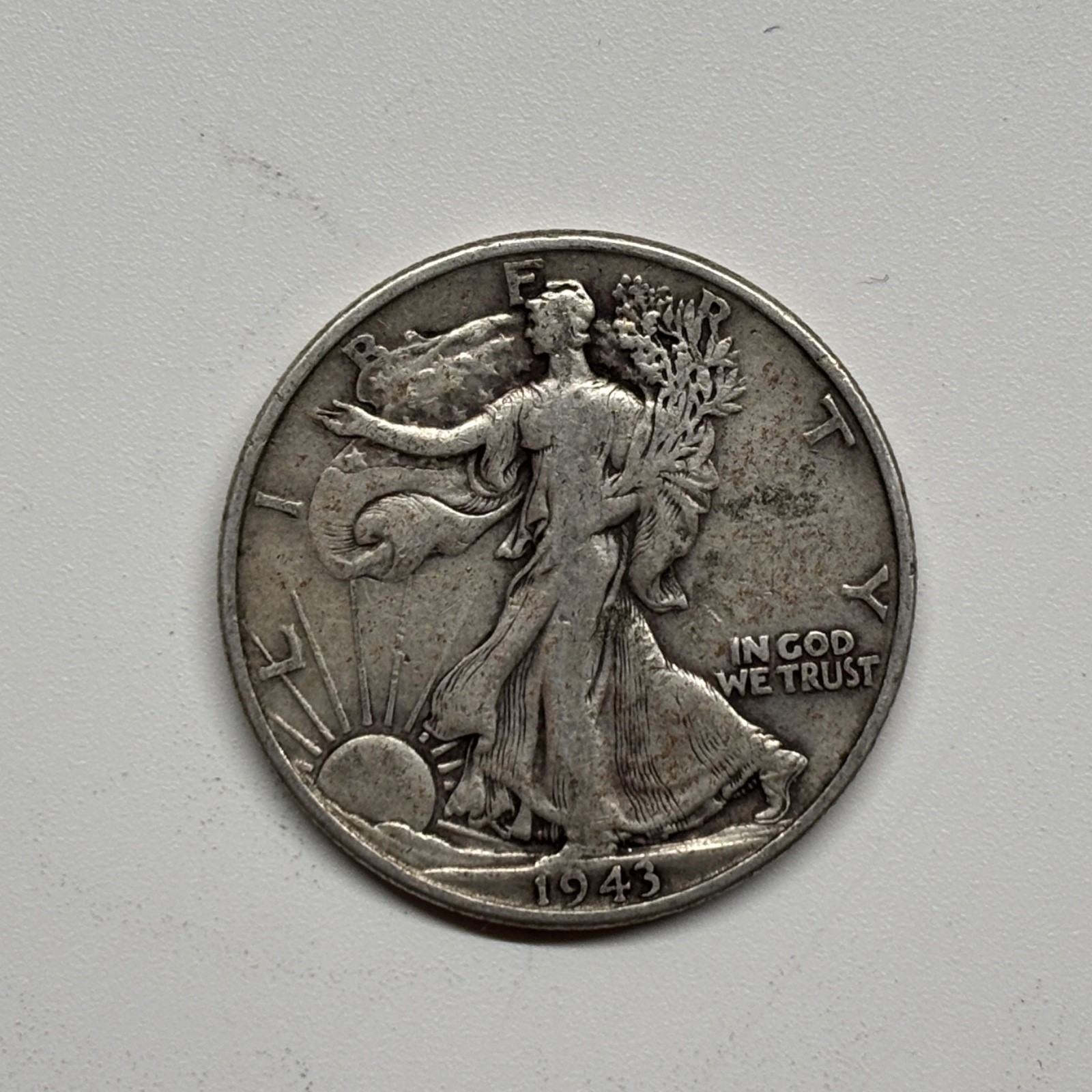1943 WALKING LIBERTY HALF DOLLAR