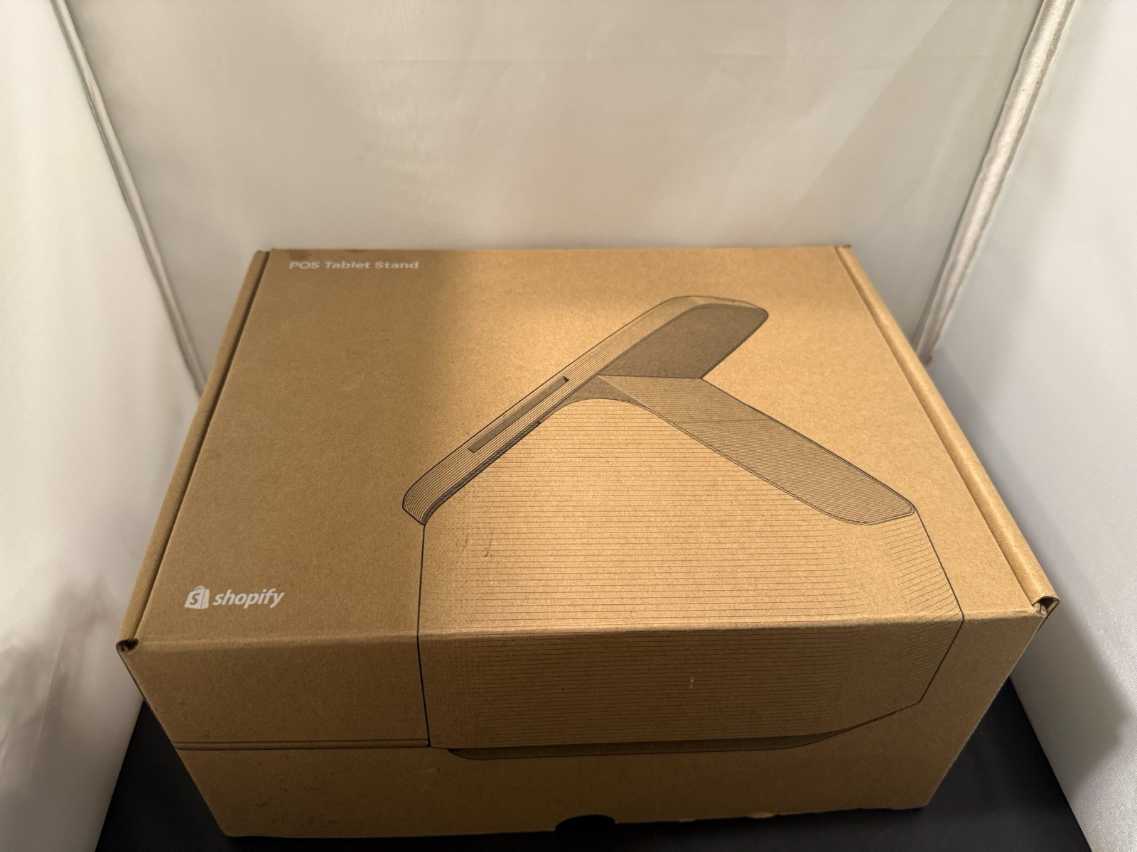 Shopify POS Tablet Stand With Card Reader NEW (Opened Box)