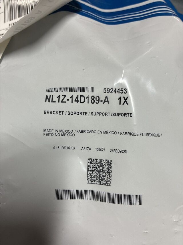 Genuine Ford Bracket NL1Z-14D189-A