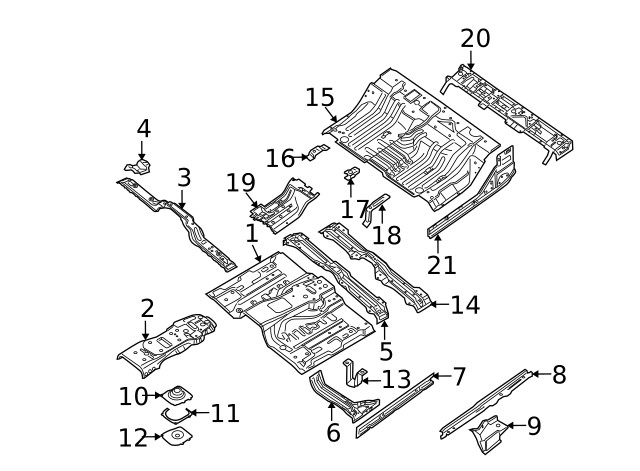 Genuine Nissan Shift Boot 74960-EA000
