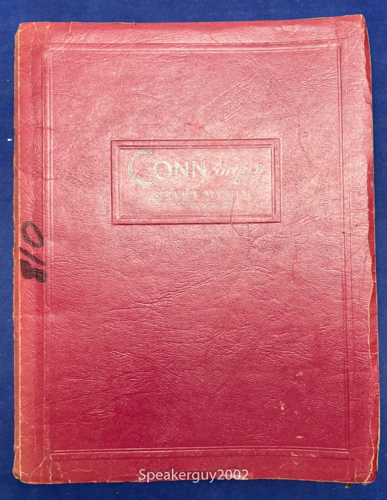 Original Conn Organ Service Manual / The Classic 800 810 -- CS1