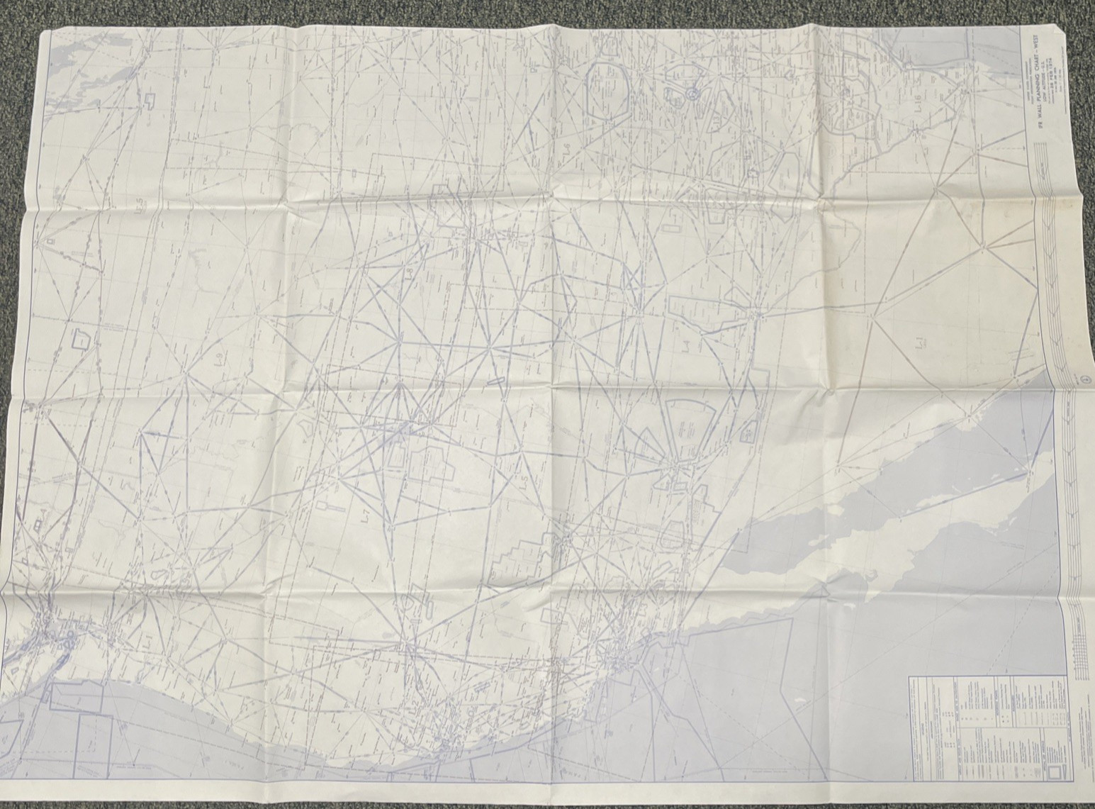 IFR/VFR Wall Planning Charts East and West  28 Feb 1974
