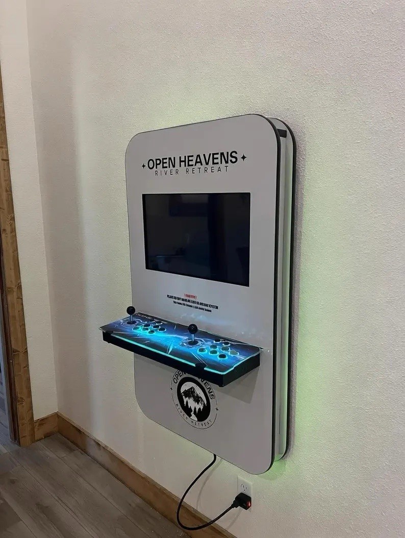 Custom Wall Mounted Arcade Unit