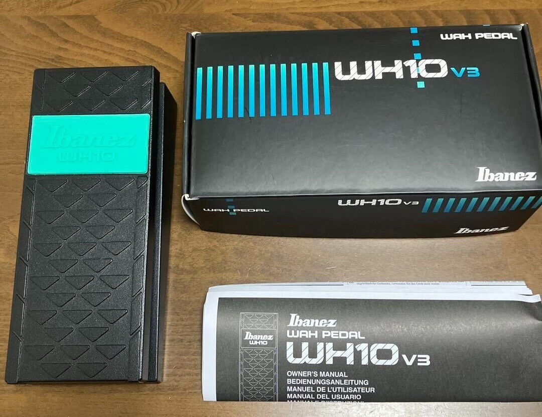 Ibanez WH10V3 Wah Pedal Guitar Effect True & Buffered Bypass Mode From Japan