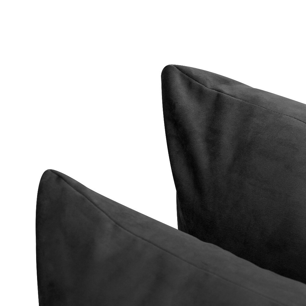COVER ONLY Model V4 Full Velvet Knife Edge Indoor Daybed Cushion Bolster - AD350