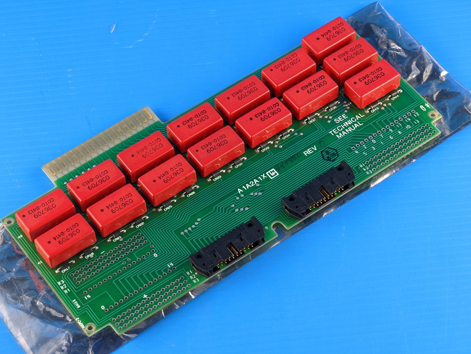 Leeds & Northrup A1A2A1X Input Module Card, NAPC-2A 8550 Rev. D