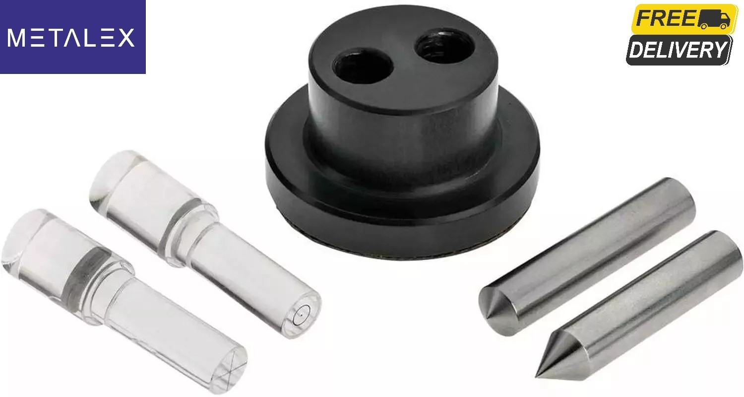 Optical Center Punch 6 Piece Tool Kit Set Acrylic Lens Target Precision - USA