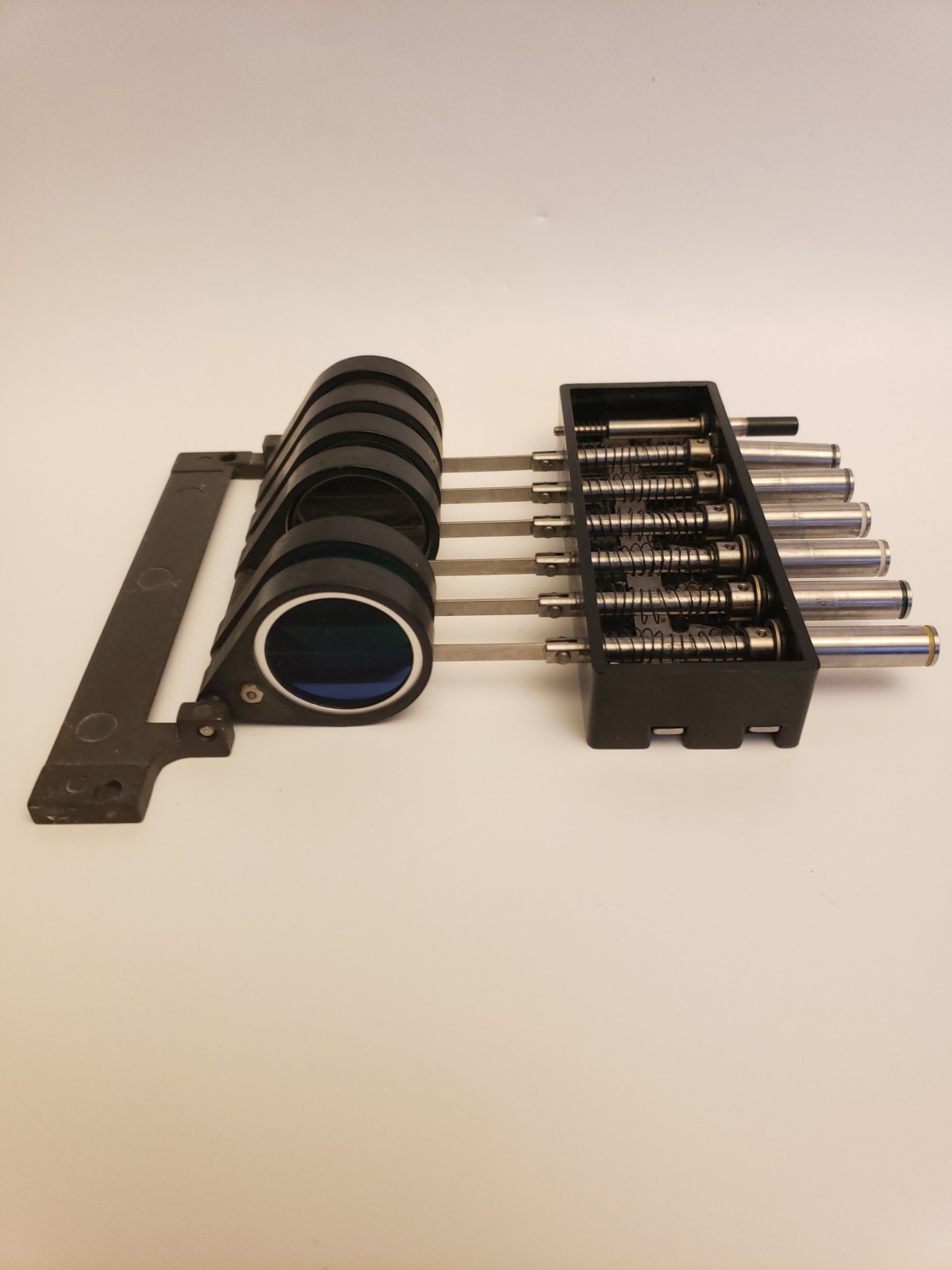 Carl Zeiss Microscope Filter Mechanism with Full filter set