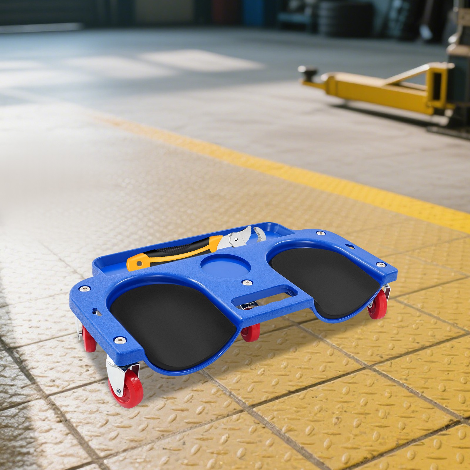 Universal Wheel Rolling Knee Cart Rolling Knee Pad for Mechanic Carpenter Floors