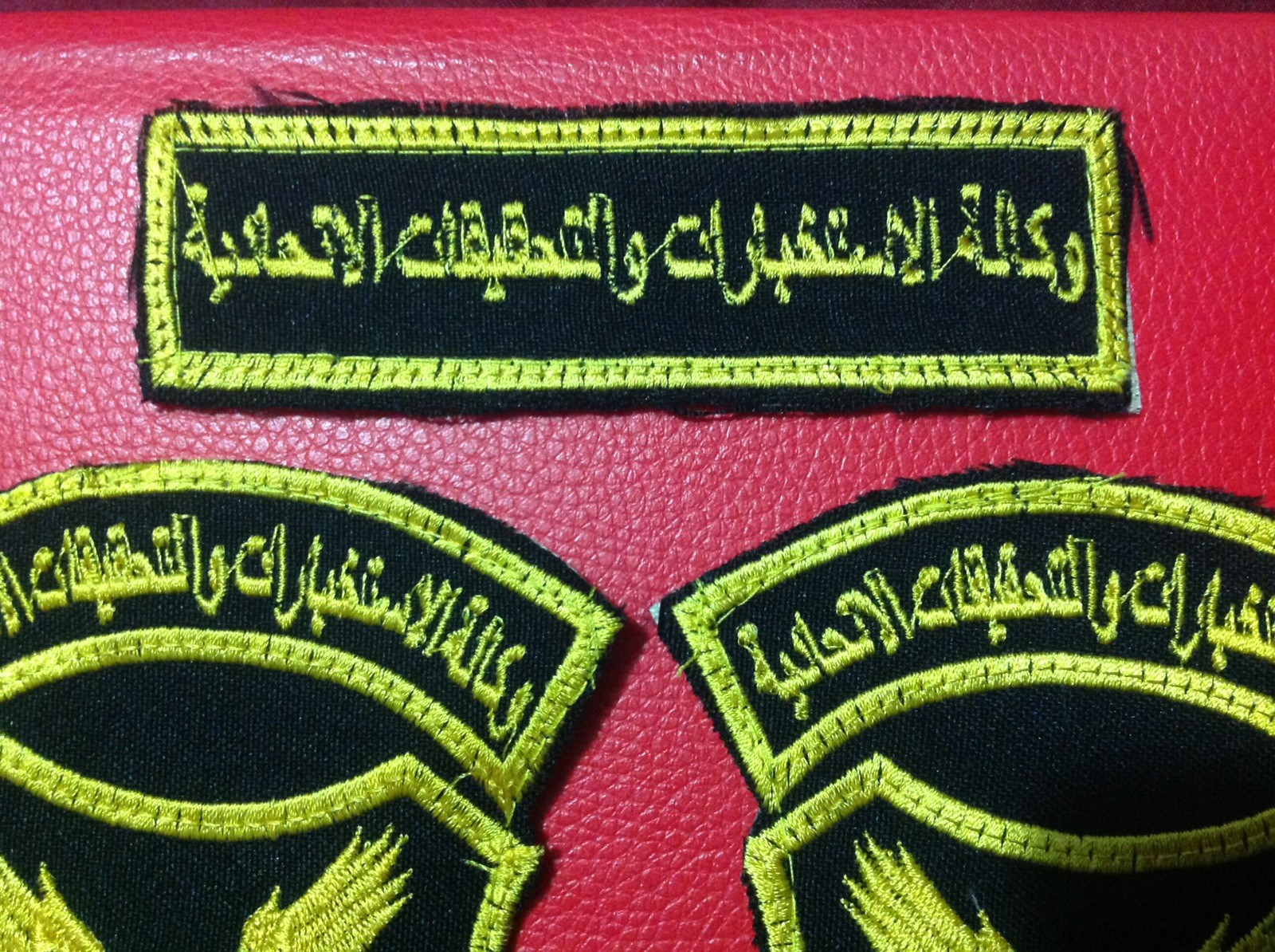 Iraq- Iraqi E.R.D Intelligence Agency Patch Set.