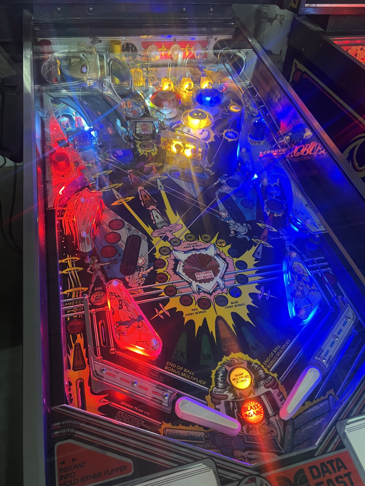 LASER WARS Complete LED Lighting Kit custom SUPER BRIGHT PINBALL LED KIT