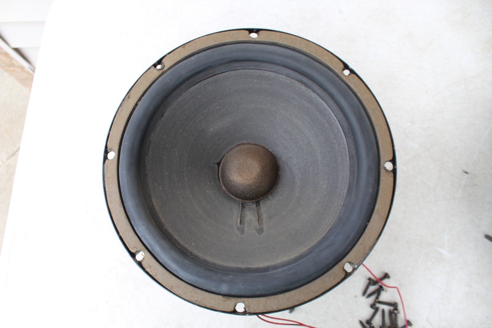 OEM Infinity QA Woofer 10 inch 4 ohm Driver  (also Qb and Bose 501) with Screws