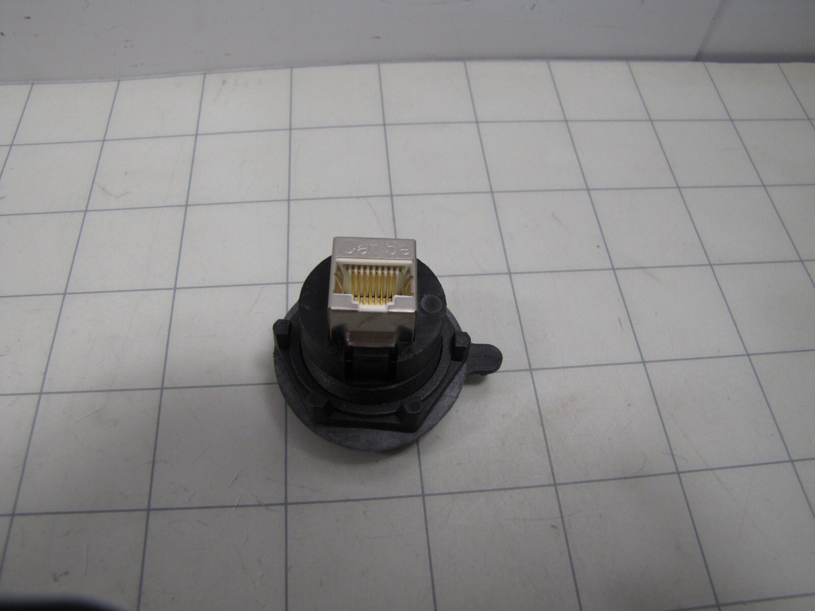 Bulgin PX0833 Panel Mount Modular Coupler Connector Jack Cat5e Shielded NEW
