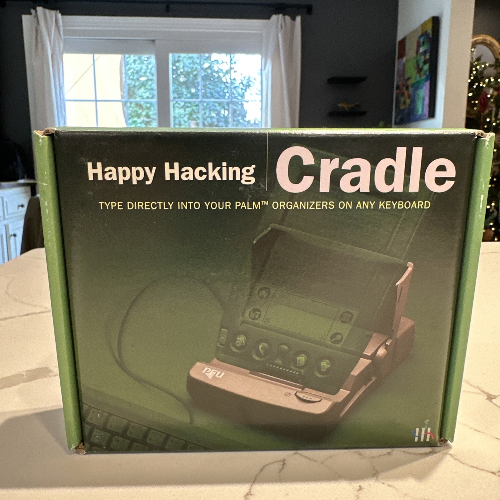 NEW NOS PFU Happy Hacking Cradle Connect Palm to Keyboard