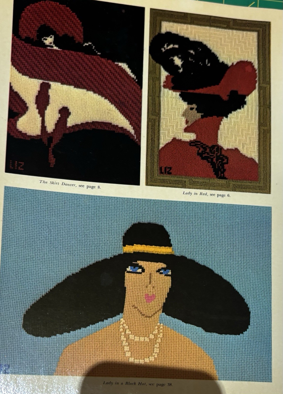 22 Classic Posters by M. Elizabeth Irvine ~ Needlepoint Patterns 1978 Retro