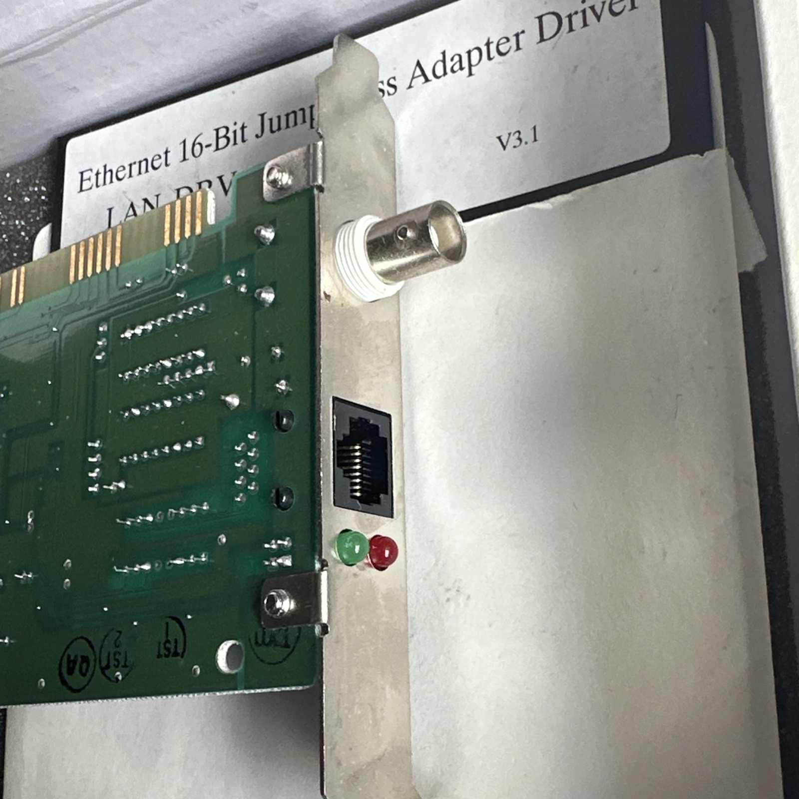 Winbond EtherAdapter-16 Ethernet Adapter Card W89C904AXF