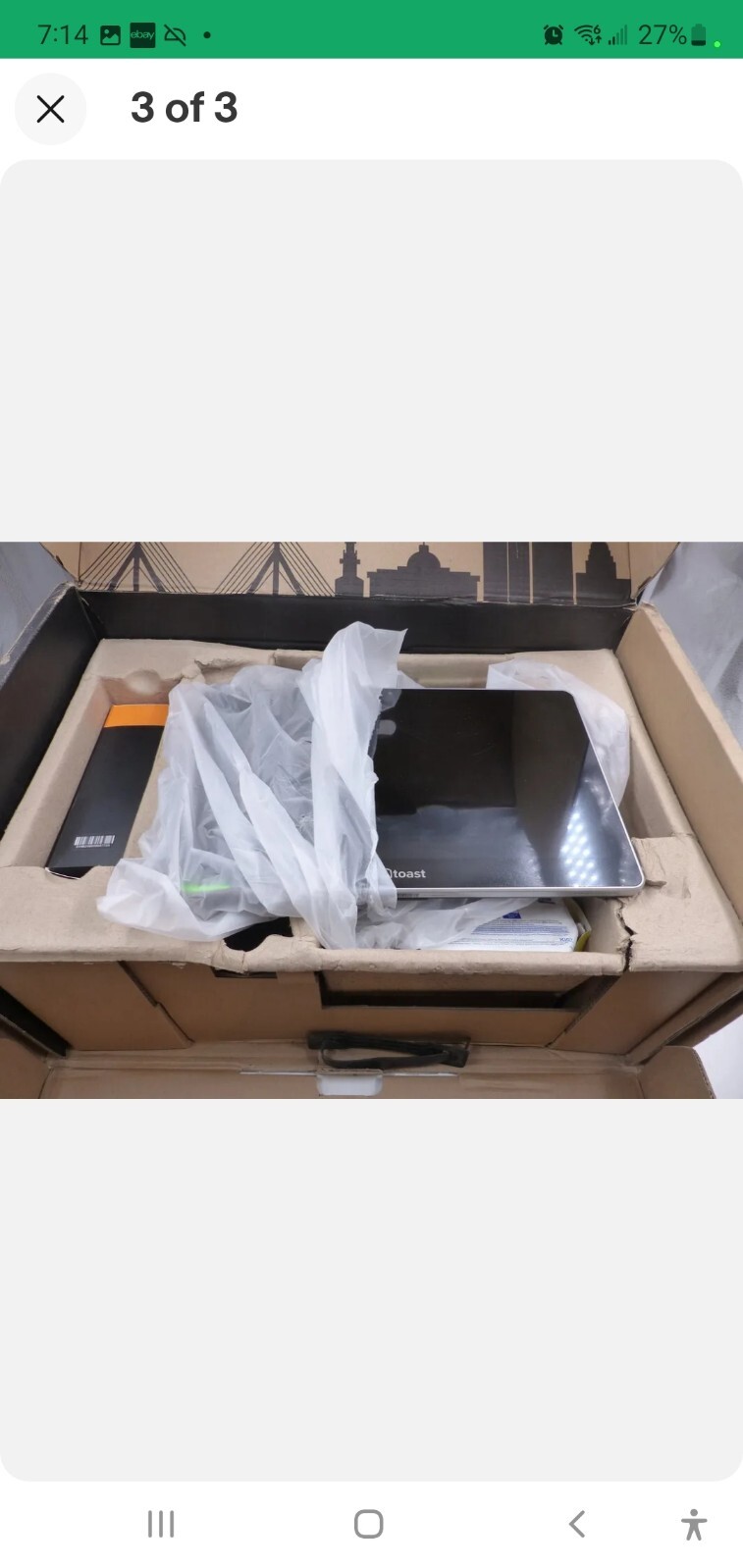 TOAST TT204 FLEX DIRECT ATTACH POS PROCESSING MACHINE