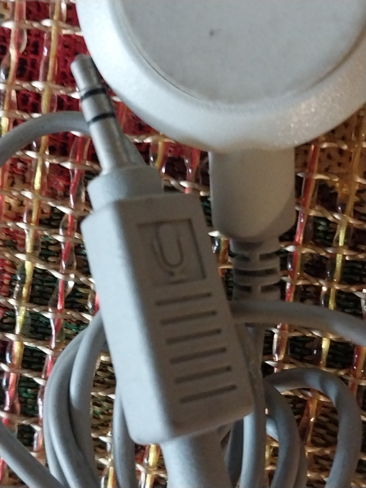 Vintage Macintosh Apple Microphone 590-0617-A TESTED