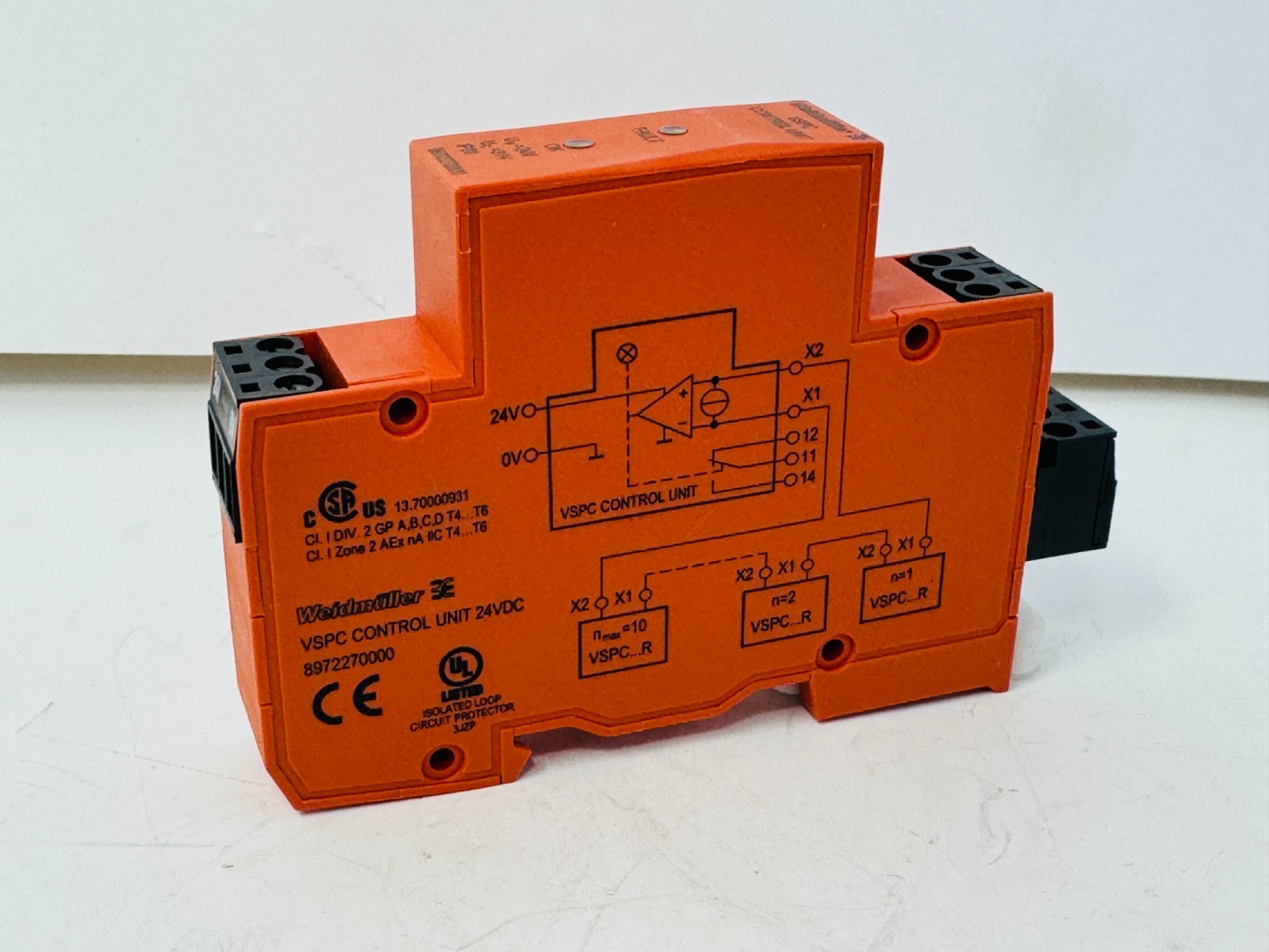 WEIDMULLER 8972270000. VSPC CONTROL UNIT 24VDC OPEN BOX
