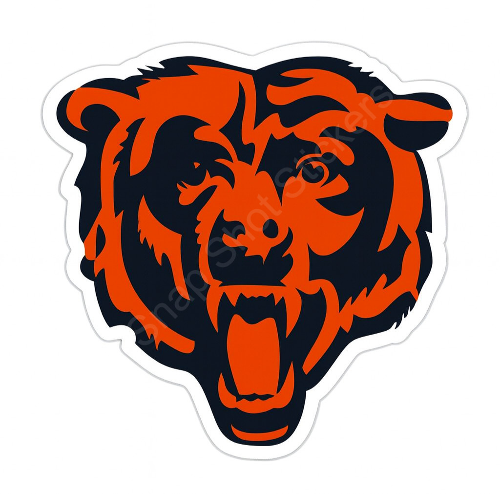 Chicago Football  Weather Resistant Vinyl Sticker/Decal 01