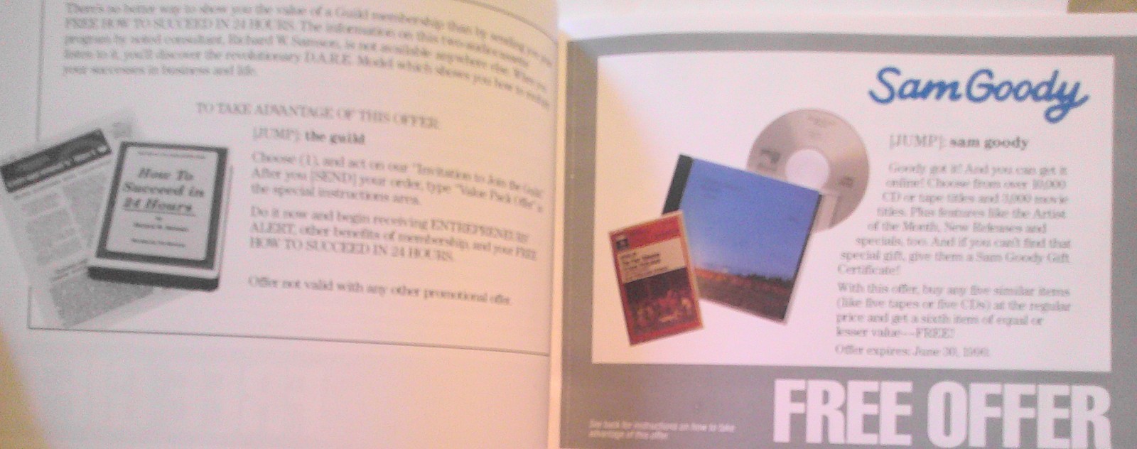 Prodigy Interactive Personal Service Value Pack, 1990 + Shopping Brochure