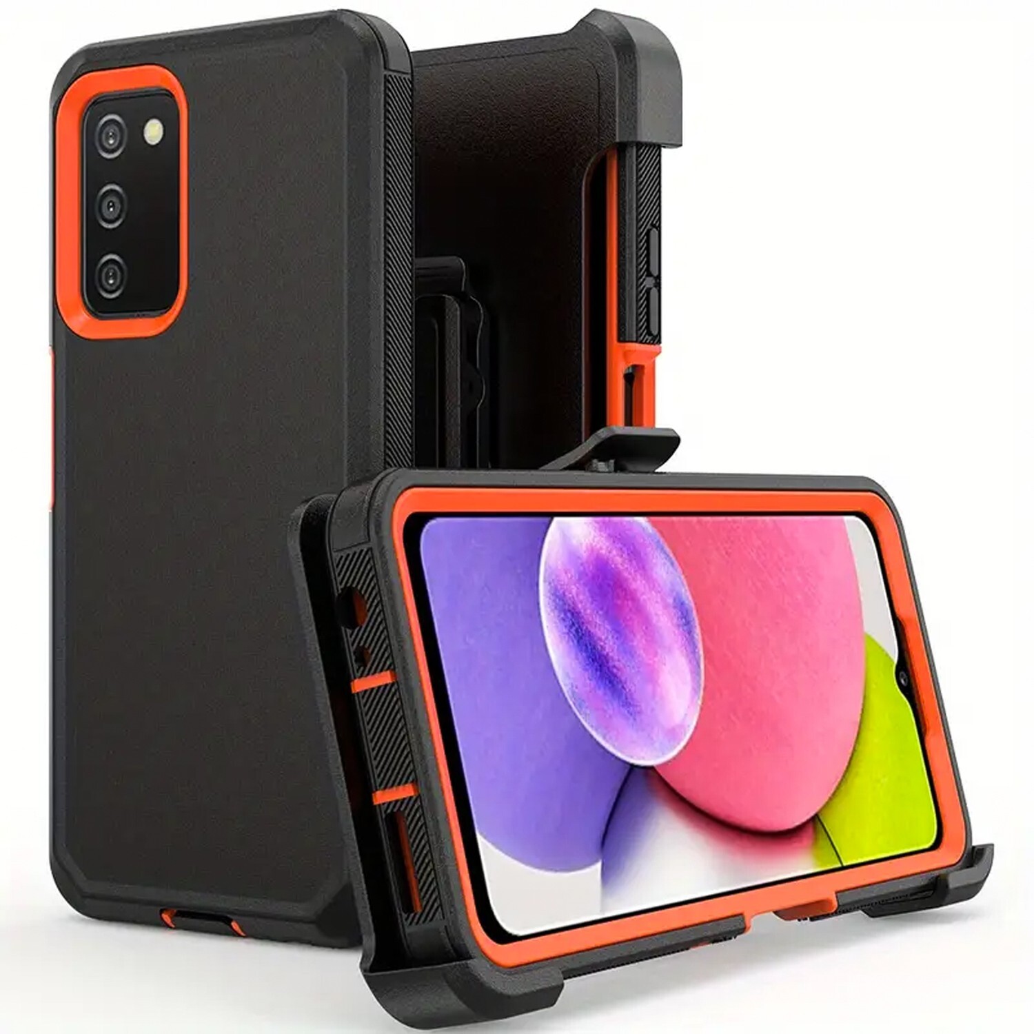 For Samsung Galaxy A13 5G Case Phone Cover Heavy Duty Shockproof +Tempered Glass