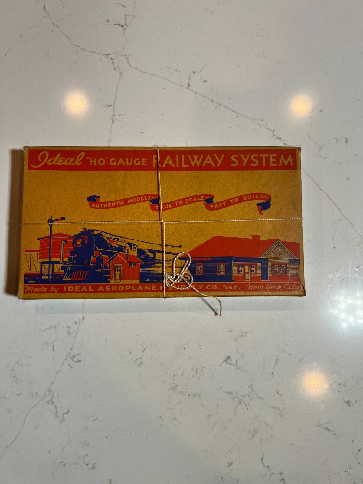 Ideal HO Gauge Railway System (Flag Stop Station) Pre War Unopened Train