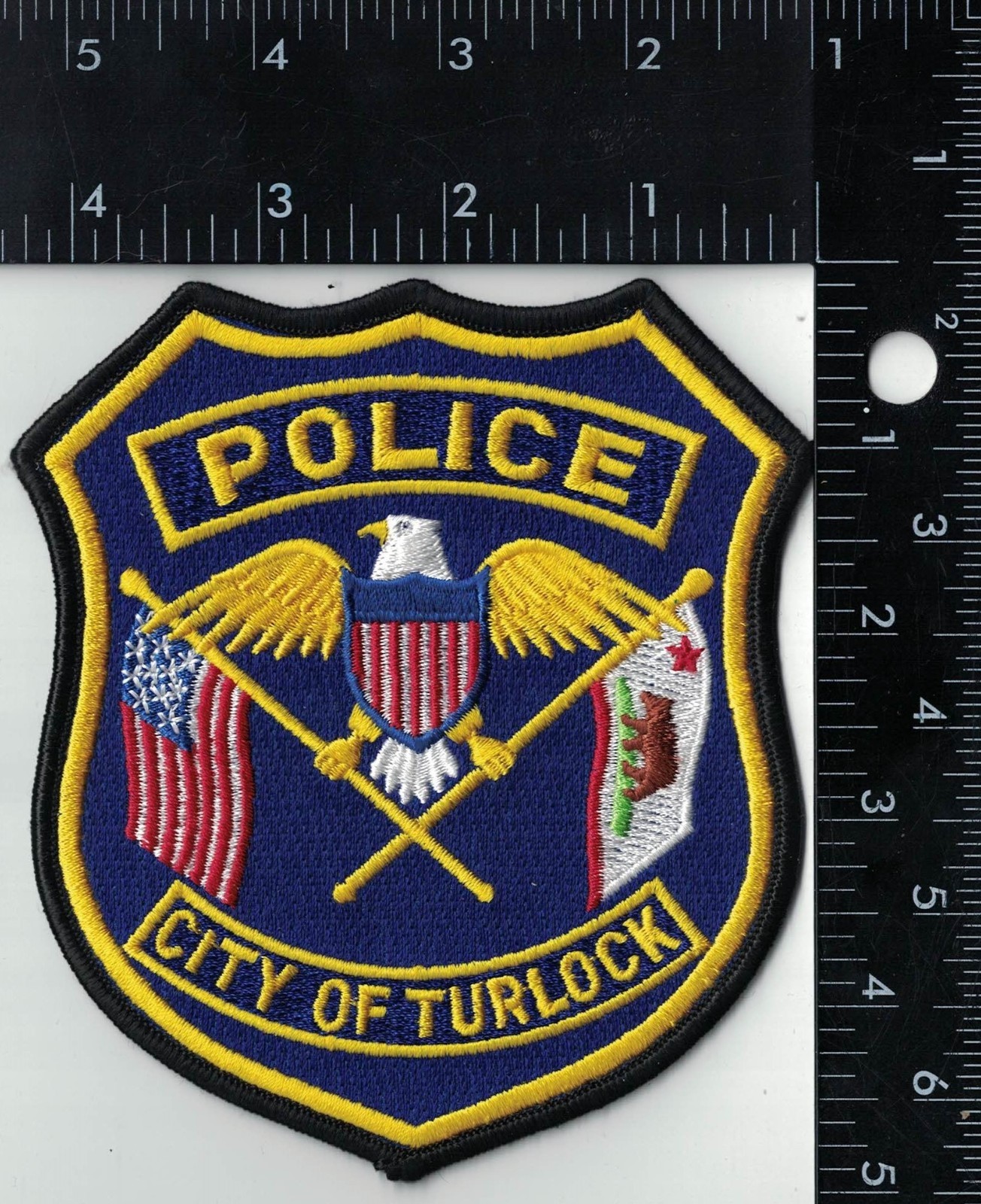 City of Turlock Police Patch California CA