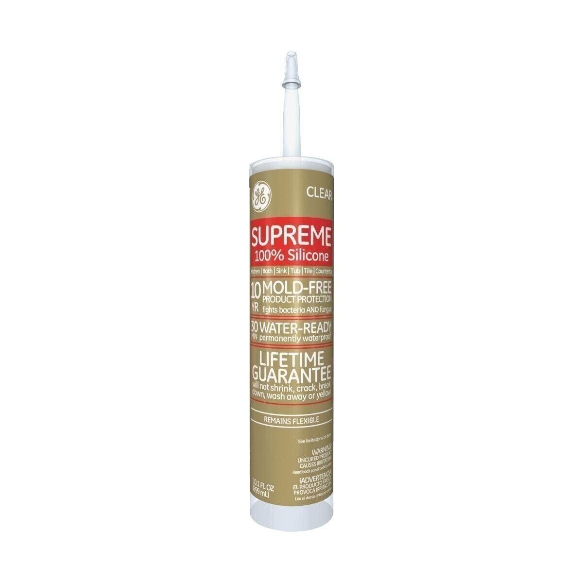 GE Clr Kb Supreme Caulk