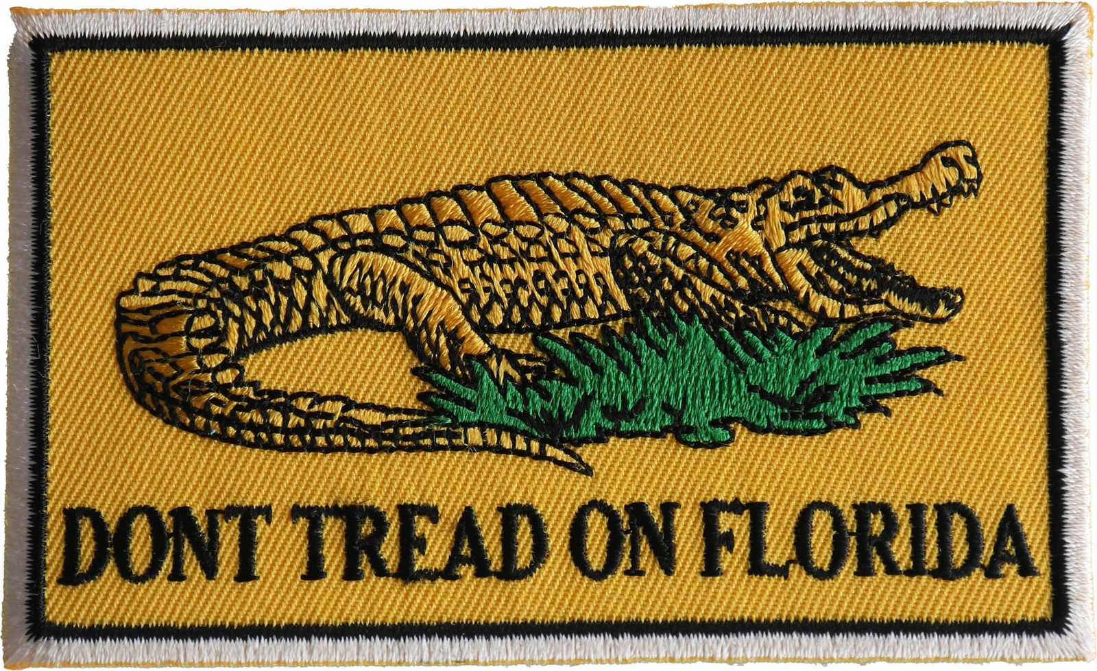 Don't tread on Florida Flag Patch - 4x2.3 inch - P7096