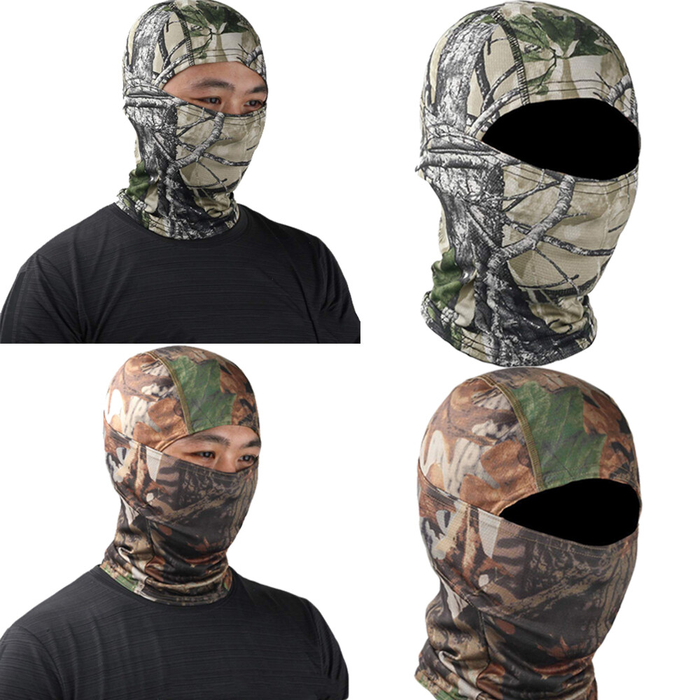 Outdoor Tactical Military Balaclava Face Mask Hunting Ski Sun Hood Cover for Men
