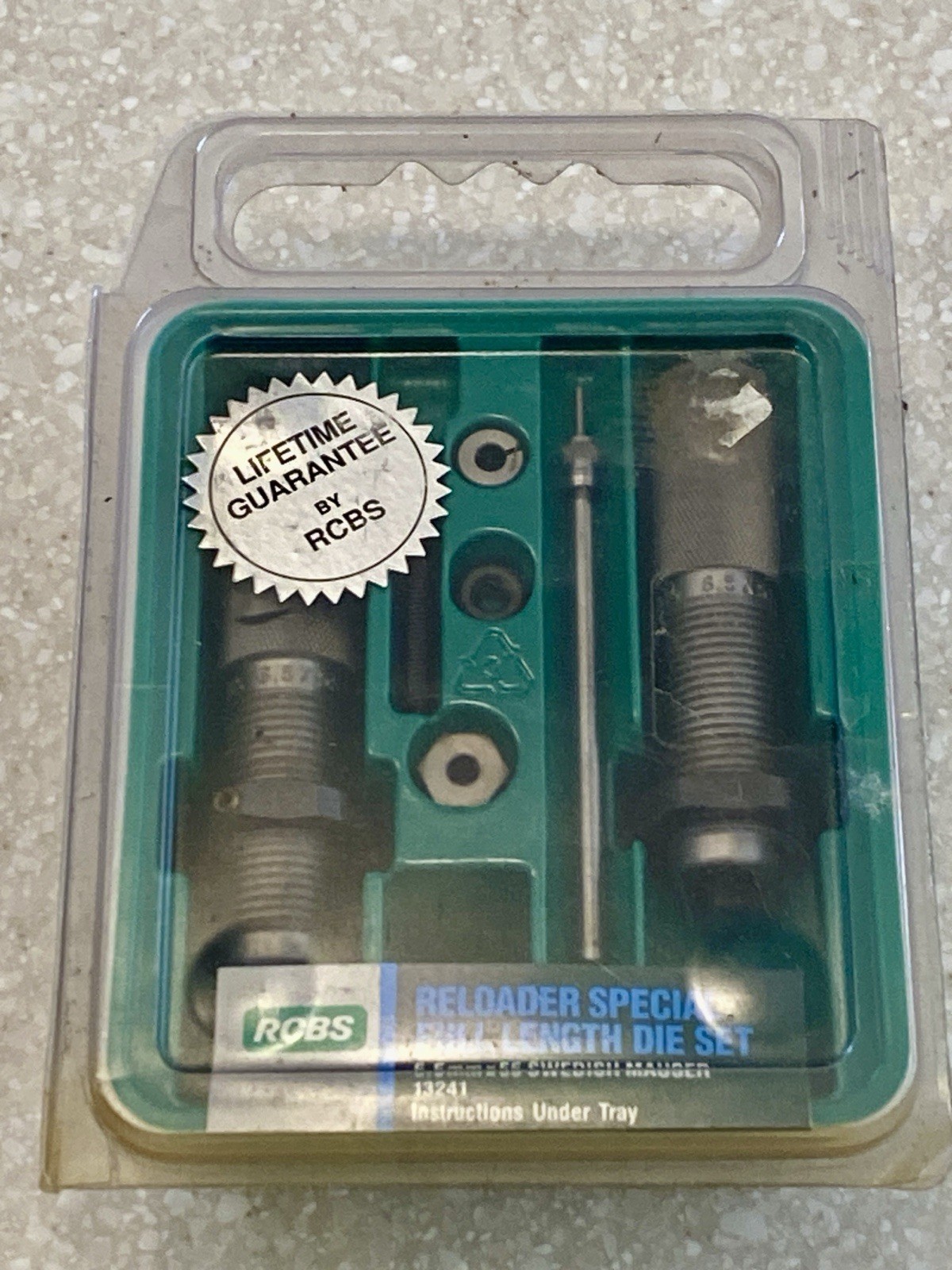 RCBS Reloading Die Set 6.5mm x 55 SWEDISH MAUSER 13241 NEW NOS