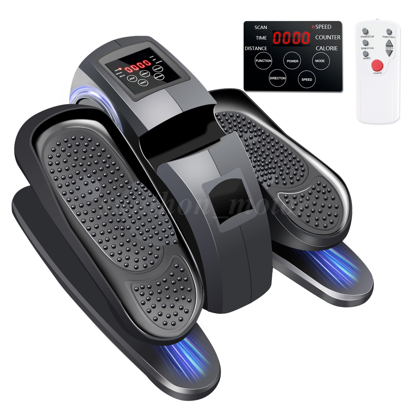 Ellipse Electric Elliptical Machine Under Desk Leg Exerciser Fully Assembled LCD