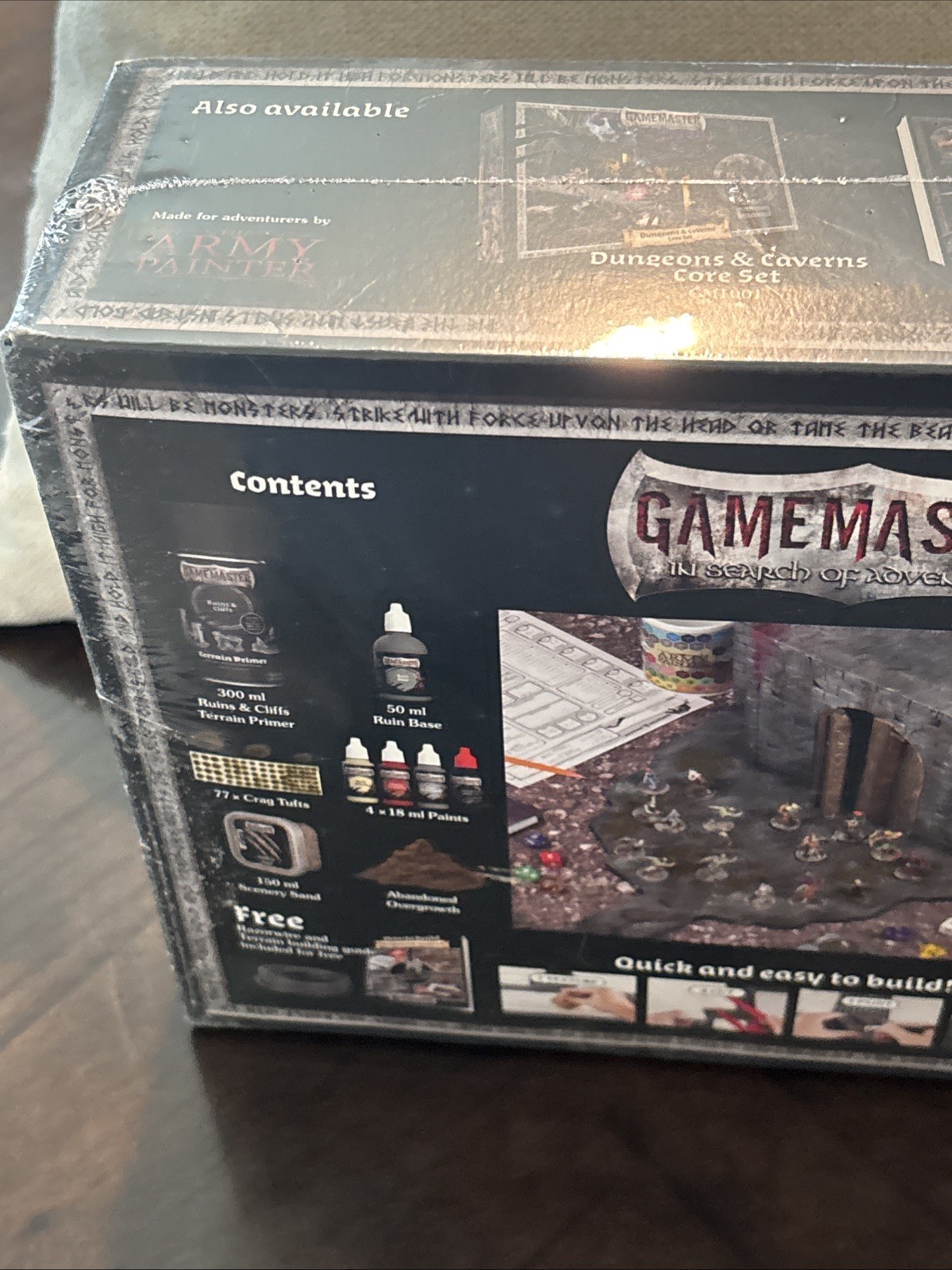 New Gamemaster Ruins & Cliffs Terrain Kit