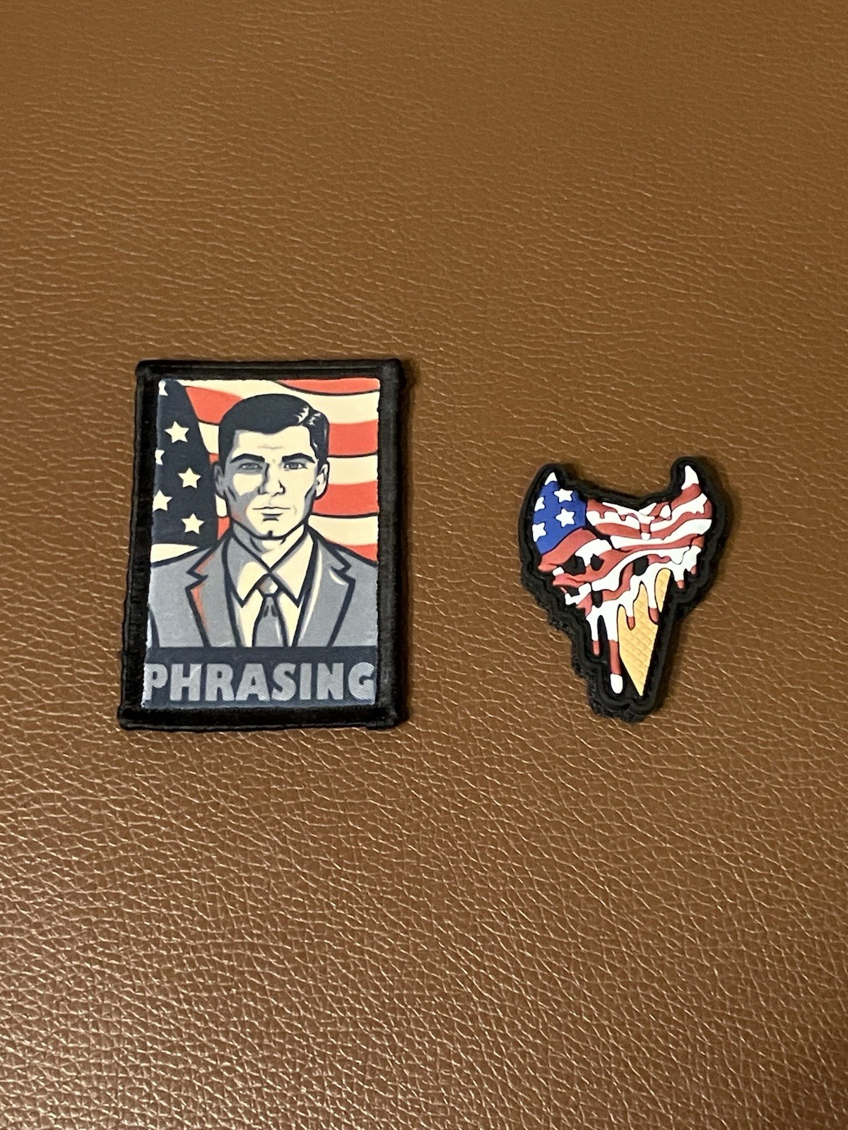 Grumpy Pencil Freedom Cone Archer Phrasing USA Morale Patch Ranger Eye EDC RE