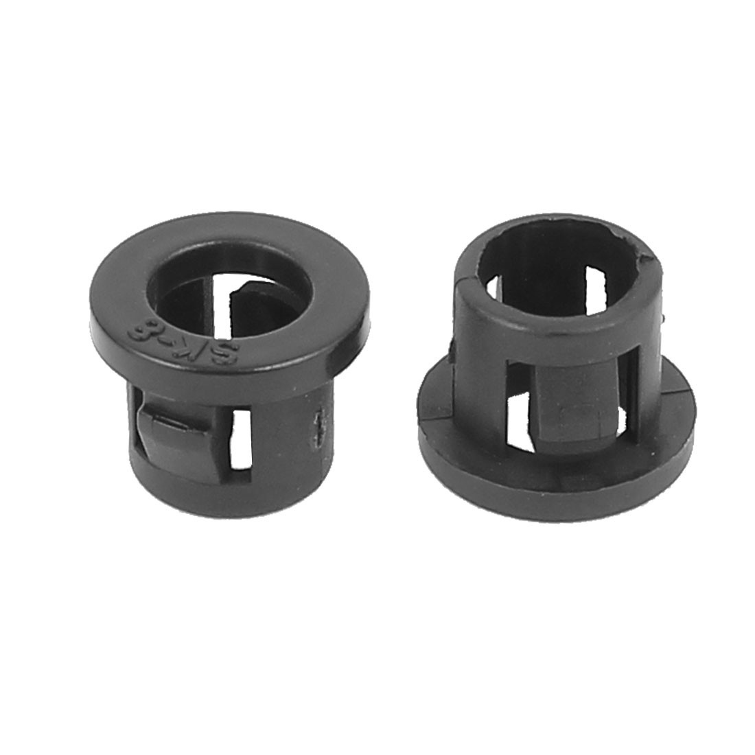 200pcs 8mm Mounted Dia Snap in Cable Hose Bushing Grommet Protector