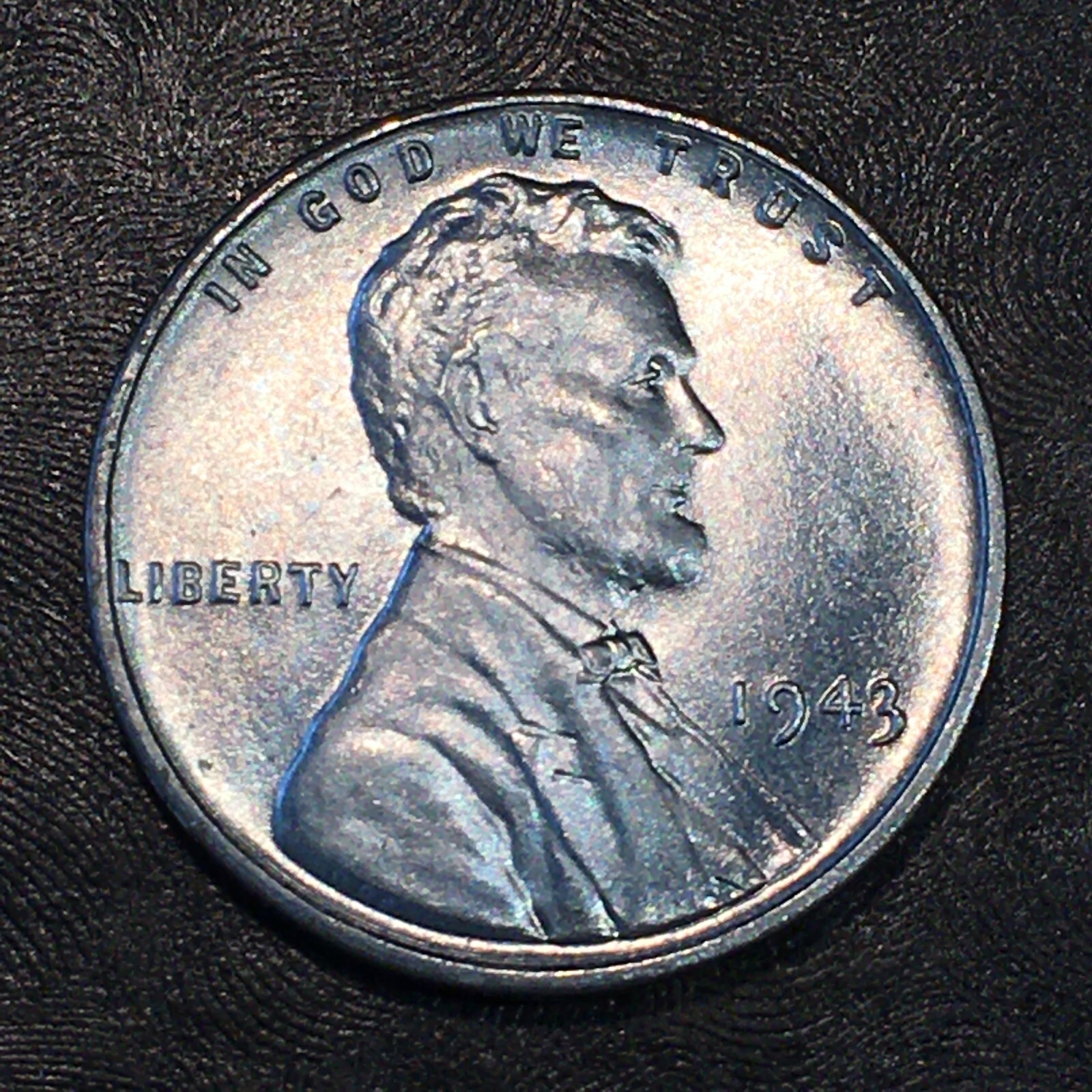 1943 Lincoln Cent Steel Wartime - Superb Uncirculated - High Quality Scans #P802