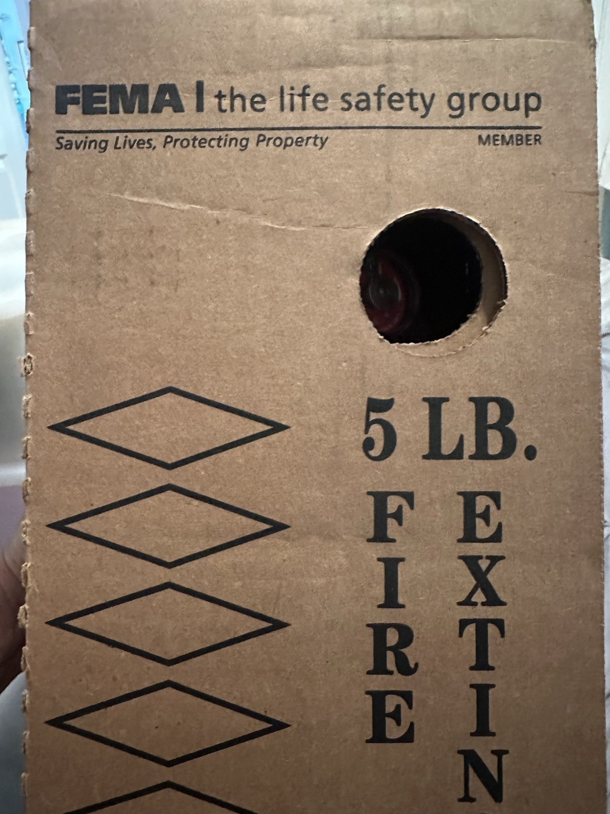 FIRE EXTINGUISHER 5lb (Fema )