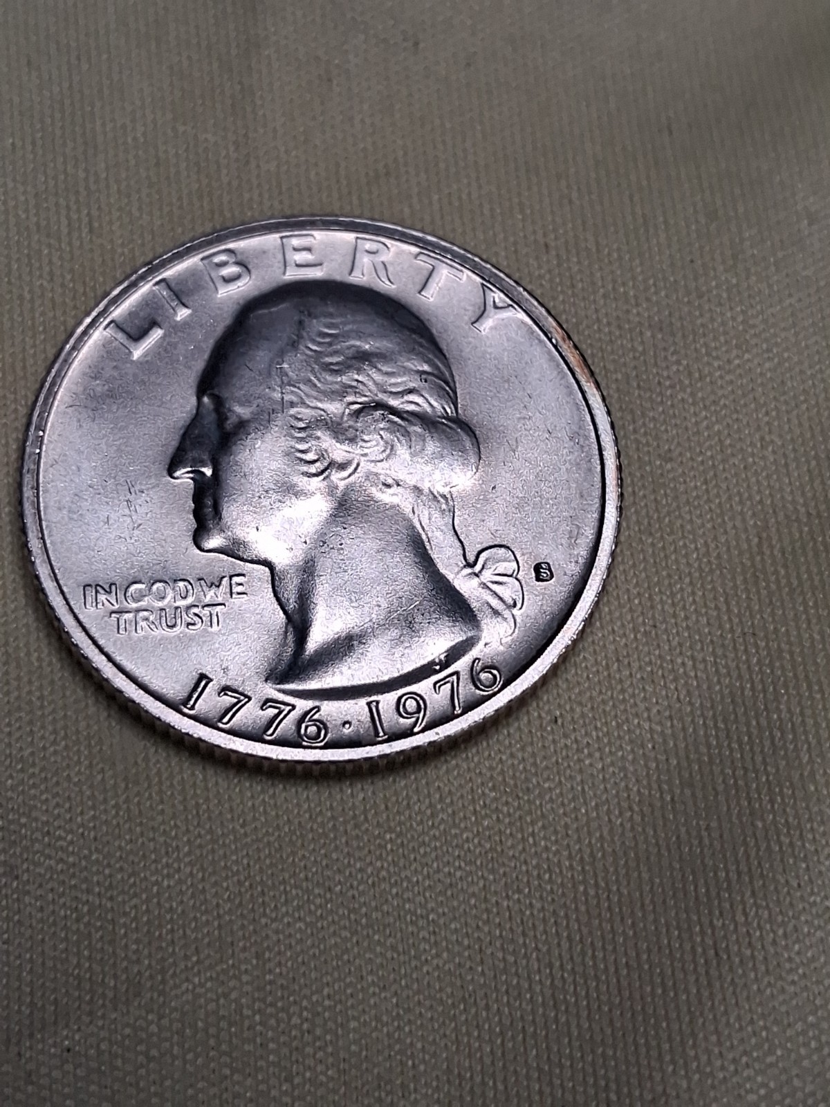 1776-1976 Bicentennial Quarter, 40% Silver, Brilliant Uncirculated