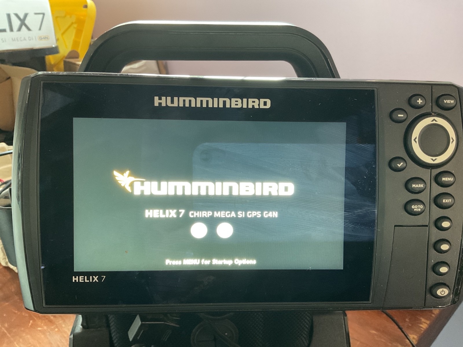 Hummingbird Helix 7 Chirp MSI GPS G4N with everything in pics only 49 hours