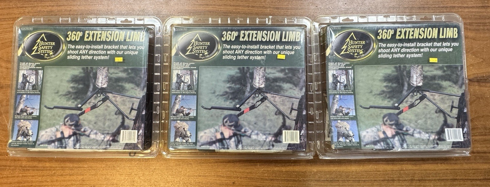 Hunter Safety System 360 Extension Limb Treestand Gear Hook Holder (Set of 3)