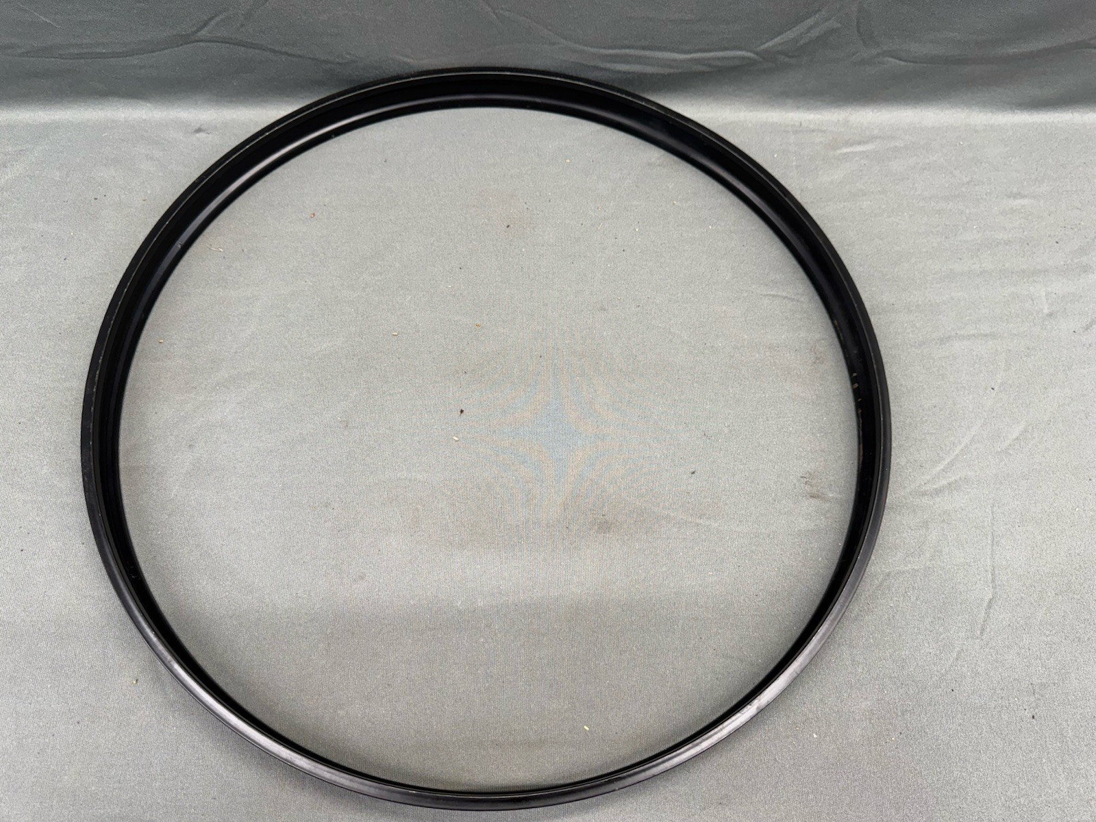 Pearl 22" Metal Bass Kick Drum Hoop Ring Blue Wrap Inlay Tama Ludwig Mapex Vtg