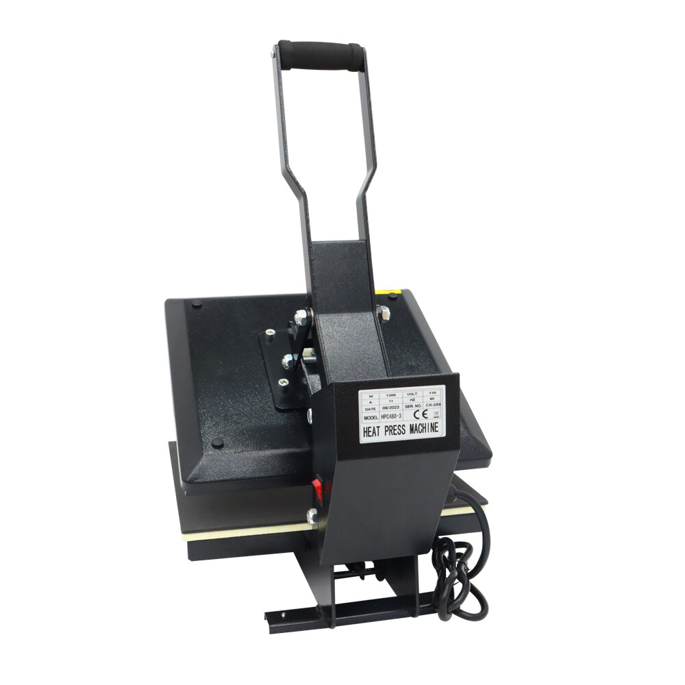Heat Press Machine Sublimation Transfer Machine 15"*15" Flat for T-Shirts Mouse