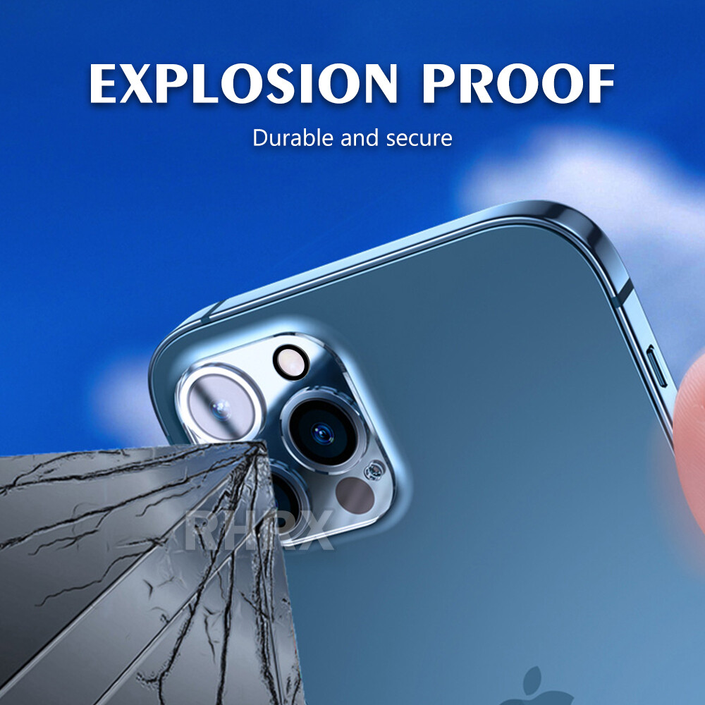 For Apple iPhone 15 14 Plus 13 Pro Max 12 Camera Lens Tempered Glass Protector