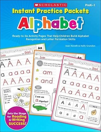 Instant Practice Packets: Alphabet: Ready-to-Go Activity Pages That Help  - GOOD