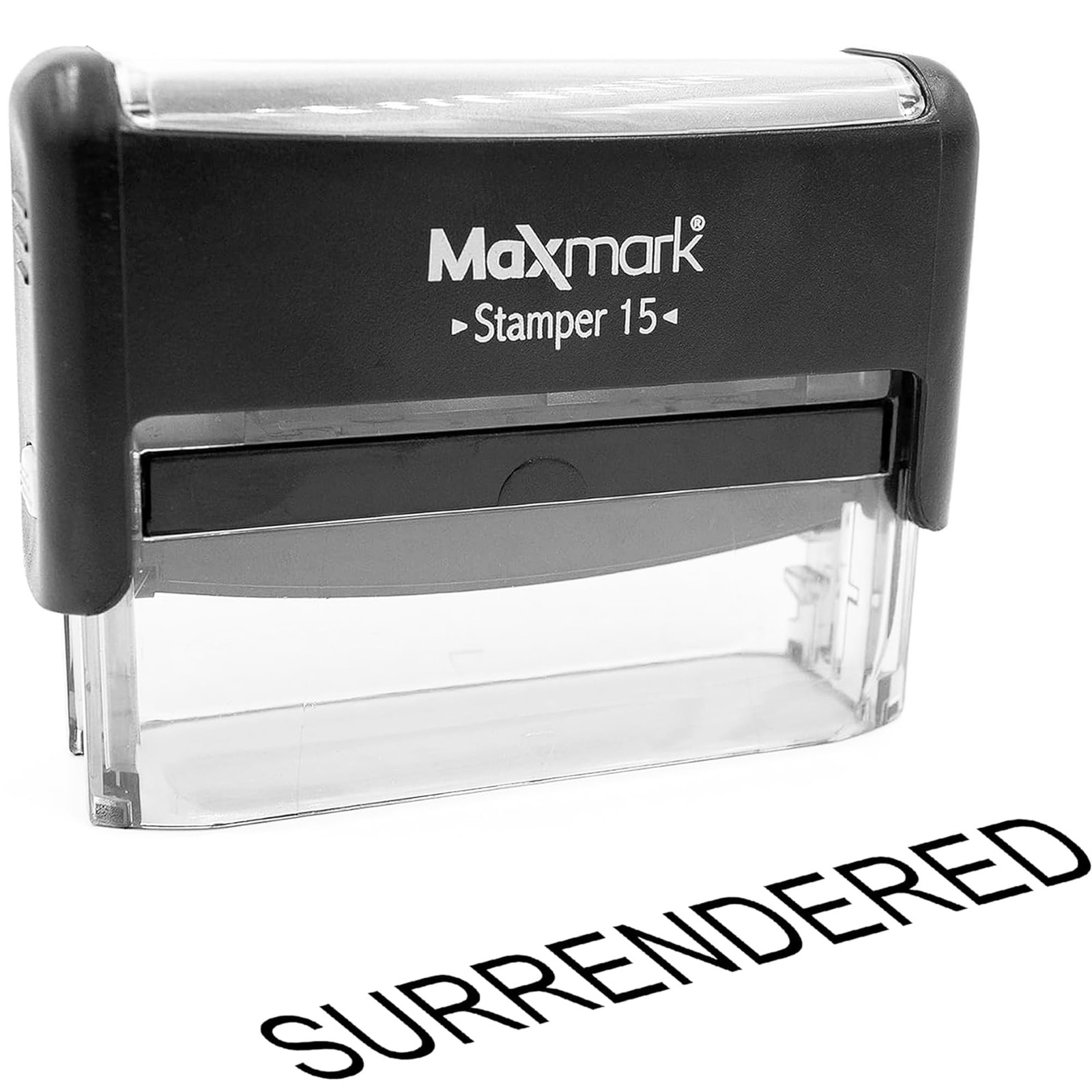 Surrendered Self Inking Stamp - TxDMV Compliant - Required for webDEALER Prog...