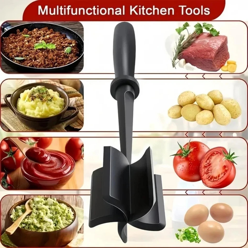 Meat Chopper Meat Shredder Heat Resistant Suitable For Hamburger Meat